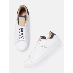 ADIDAS Originals Men Perforated Stan Smith Leather Sneakers