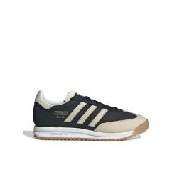 Adidas Originals Men's SL 72 RS Black & Cream White Sneakers