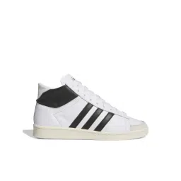 Adidas Originals Unisex JABBAR HI White & Black Basketball Shoes