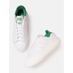 ADIDAS Originals Women Perforated Detail Leather Stan Smith PF Sneakers