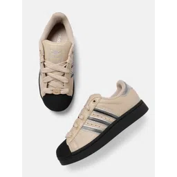 ADIDAS Originals Women Superstar II Leather Sneakers