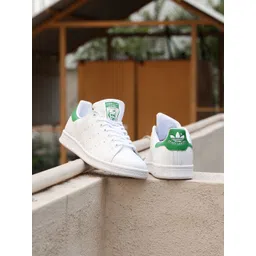 ADIDAS Originals Women White Leather Stan Smith Sneakers