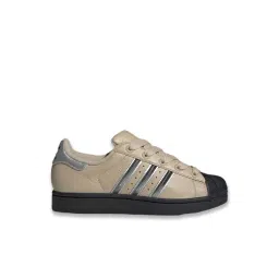 Adidas Originals Women's SUPERSTAR II Beige Casual Sneakers