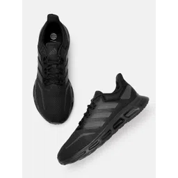 ADIDAS Unisex Black Woven Design Show The Way 2.0 Sustainable Running Shoes