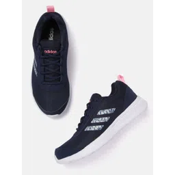 ADIDAS Women Navy Blue Woven Design StreetAhead Running Shoes