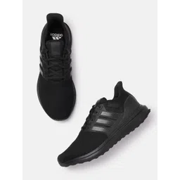 ADIDAS Women Woven Design Round-Toe UBOUNCE DNA Running Shoes with Striped Detail