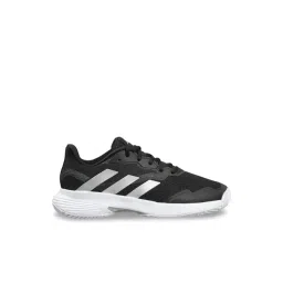 Adidas Women's CourtJam Control Black Tennis Shoes