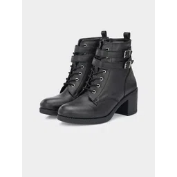 ADORLY Women Casual Block-Heeled Regular Boots