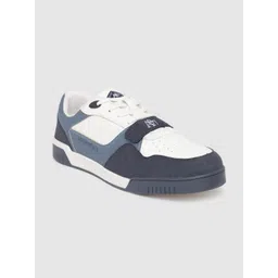Aeropostale Men Colourblocked Sneakers with Perforated Detailing