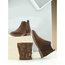 AfroJack Men Mid-Top Chelsea Boots