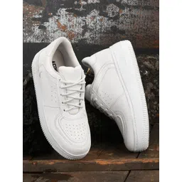 AfroJack Women White Sneakers