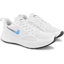 AIRHYPE Strike Black Men's Mesh Upper Eva Sole Sports Running Shoe