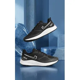 Airhype Strike Black Sneakers For Men
