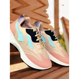 Ajanta Women Colourblocked Sneakers