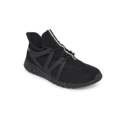 Ajile by Pantaloons Men Black Mesh Walking Non-Marking Shoes