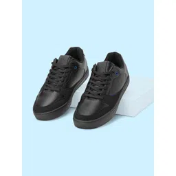 Ajile by Pantaloons Men Black Perforations Sneakers