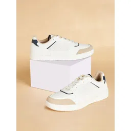 Ajile by Pantaloons Men Perforated Lace-Up Sneakers