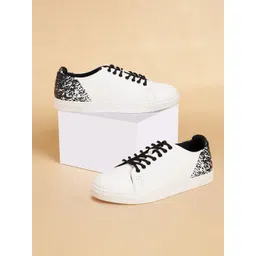 Ajile by Pantaloons Men Printed PU Lace-Ups Sneakers