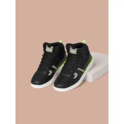 Ajile by Pantaloons Men's Black Ankle High Sneakers