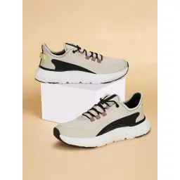 Ajile by Pantaloons Men's Light Beige Running Shoes