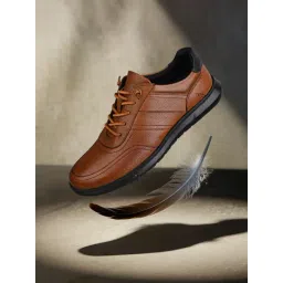 Alberto Torresi Men Tan Sneakers