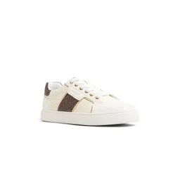 ALDO BERENTERIELA Women Woven Design Lace-Ups Sneakers