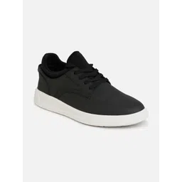 ALDO Men Black Round Toe Sneakers