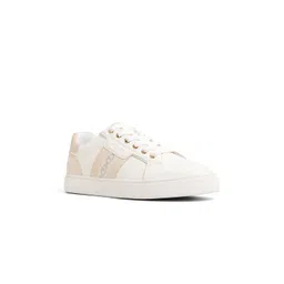 ALDO Women Textured Lace-Ups Round Toe Sneakers