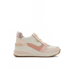 Aldo Women's CAROTERIEL Pink & White Sneakers