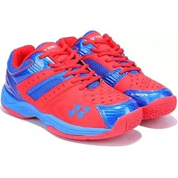 All England 20 Badminton Shoes (Size UK 7 Red,Blue)