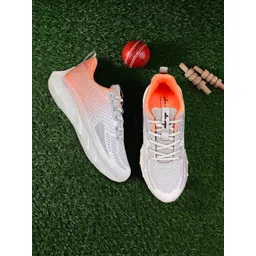 Allen Cooper Men Mesh Memory Foam Non-Marking Running Shoes