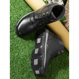 Allen cooper Men's Black Casual Boots