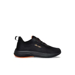 Allen Cooper Men's Black Running Shoes
