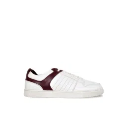 Allen Cooper Men's White Casual Sneakers