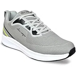 Allen Cooper Training,Road Running,Cricket,Gym,Sports Comfortable Extra Max Cusion with Memory Foam Insole Running Shoes for Men(603|Grey-Sizes 6,7,8,9,10)