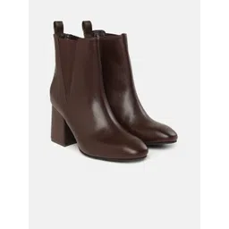 Allen Solly Women Mid-Top Regular Boots