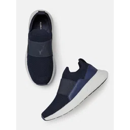 Allen Solly Women Woven Design Slip-On Sneakers