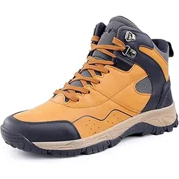 Alpine High Ankle 6 inches Riding Boots for Mountaineering Backpacking Hiking & Trekking