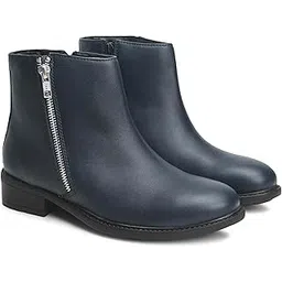 Ankle Boots for Women With Side Zipper | Fashionable and Comfortable Boots for Casual and Office Wear