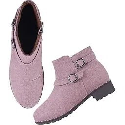 Ankle Length Boots Classic Design Alluring Boots for Womens & Girls