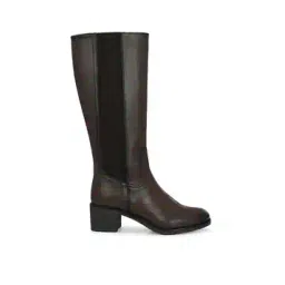 Ankle-Length Boots with Faux leather upper