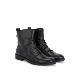 Ankle-Length Boots with Genuine leather upper