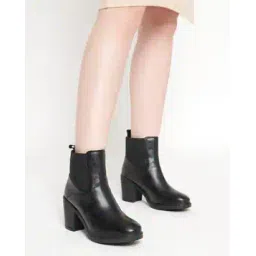 Ankle-Length Boots with PU upper