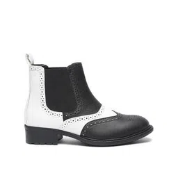 Ankle-Length Boots with PU upper