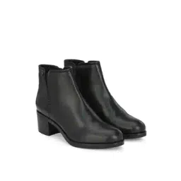 Ankle-Length Heeled Boots