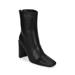 Ankle-Length Slip-On Boots