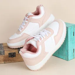 Aqualite SNEAKS-102 Women Casual Sneaker Shoes with Lace-ups and Slip-Resistance Sneakers For Women