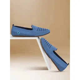 Aqualite Women Woven Design Slip-On Sneakers