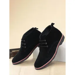 ARAMISH Men Heeled Biker Boots