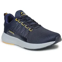 Arizona-PRO Sports Shoes Made of Mesh & EVA Comfortable Shoes for Mens (Navy/Mustard 8)